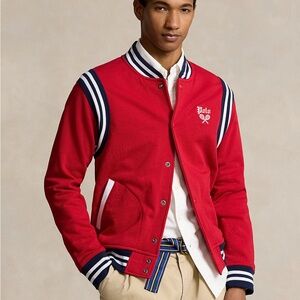 Polo by Ralph Lauren Men's Red Bomber Jacket
